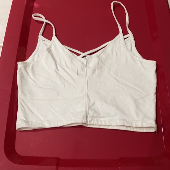 White strappy crop top - Picture 2 of 4